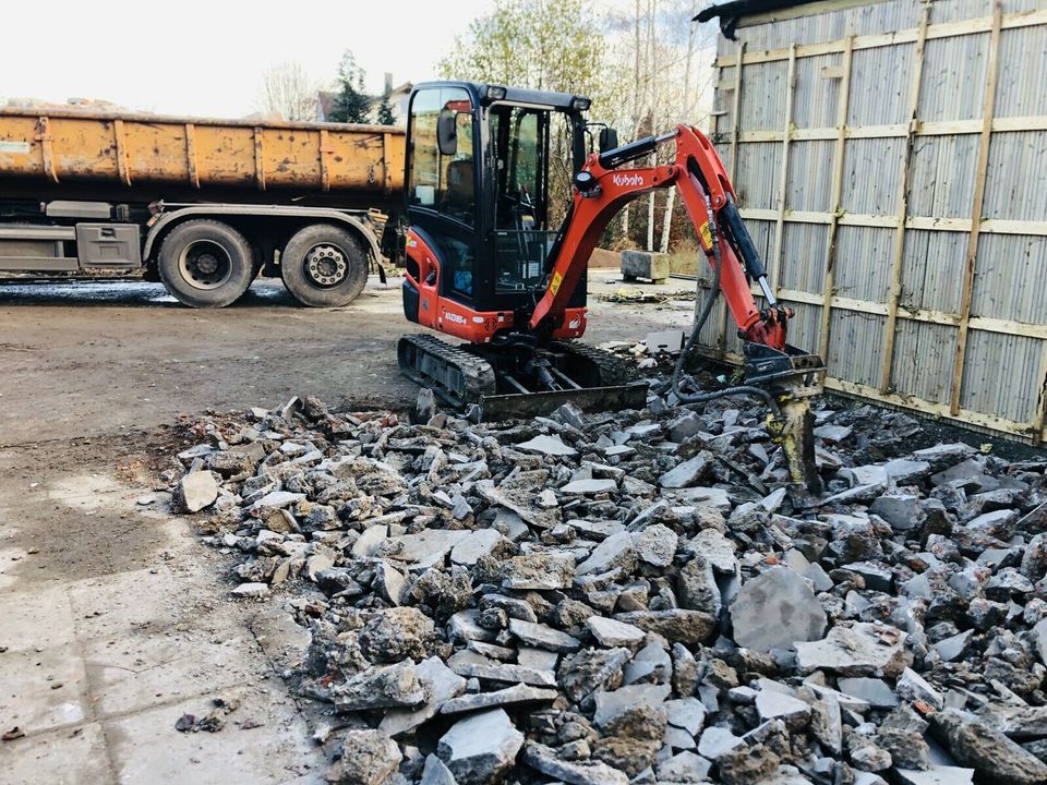 ✔ Stemmhammer Abbruchhammer Hydraulikhammer mieten leihen Bagger in Stadthagen