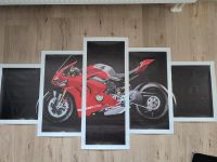 ⭐ NEU ⭐ 5 tgl Set Leinwand Poster ohne Rahmen Motorrad Ducati ⭐ Niedersachsen - Bad Zwischenahn Vorschau