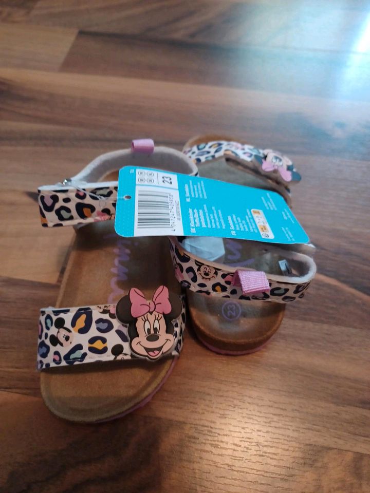 ❤️ Sandalen Gr 23 Minnie Maus NEU ❤️ in Plettenberg