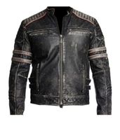 Neu Herren, Lederjacke, Vintage Distressed schwarz Mülheim - Köln Holweide Vorschau