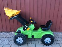 Rolly Toys Deutz Fahr Agrotron 6.05 tt mit Frontlader gute Räder Baden-Württemberg - Dornstadt Vorschau