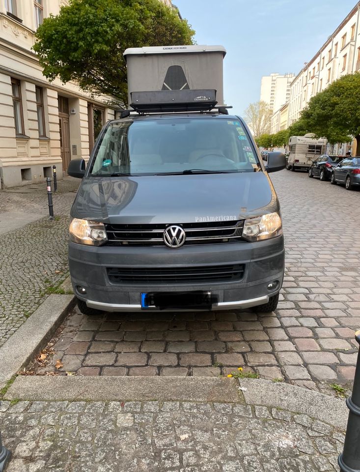 VW T5 langer Radstand mit Dachzelt und Solar in Berlin