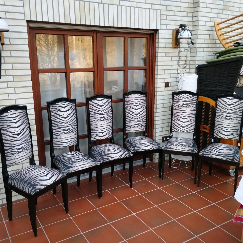 Stühle Klavierlack schwarz in Harbach (bei Betzdorf, Sieg)