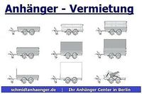 PKW Anhänger mieten - ab 7,- Euro Brandenburg - Steinhöfel Vorschau