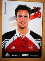 Sven Günther, 1 FC Nürnberg, Clubberer, Autogrammkarte Original Frankfurt am Main - Bockenheim Vorschau