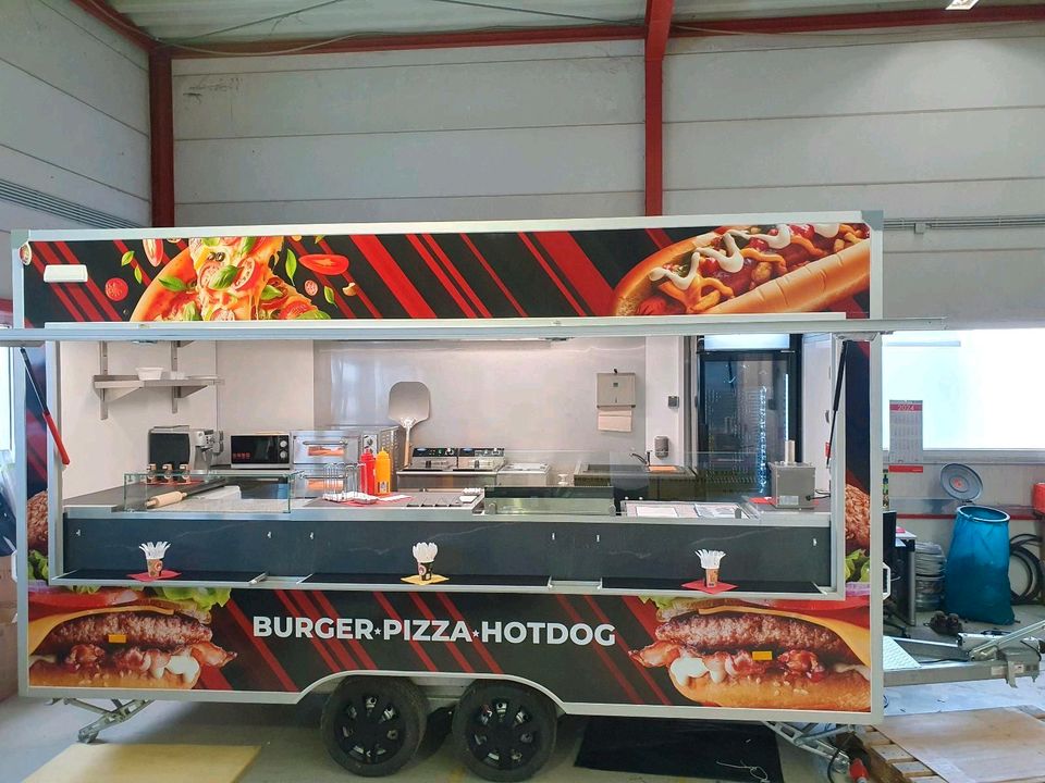 Burgerwagen/Pizza-Hotdogwagen/Imbisswagen/Imbissanhänger//Foodtruck in Tönisvorst