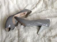 Tamaris Pumps, peeptoes, grau Lack Bayern - Schwarzenbruck Vorschau