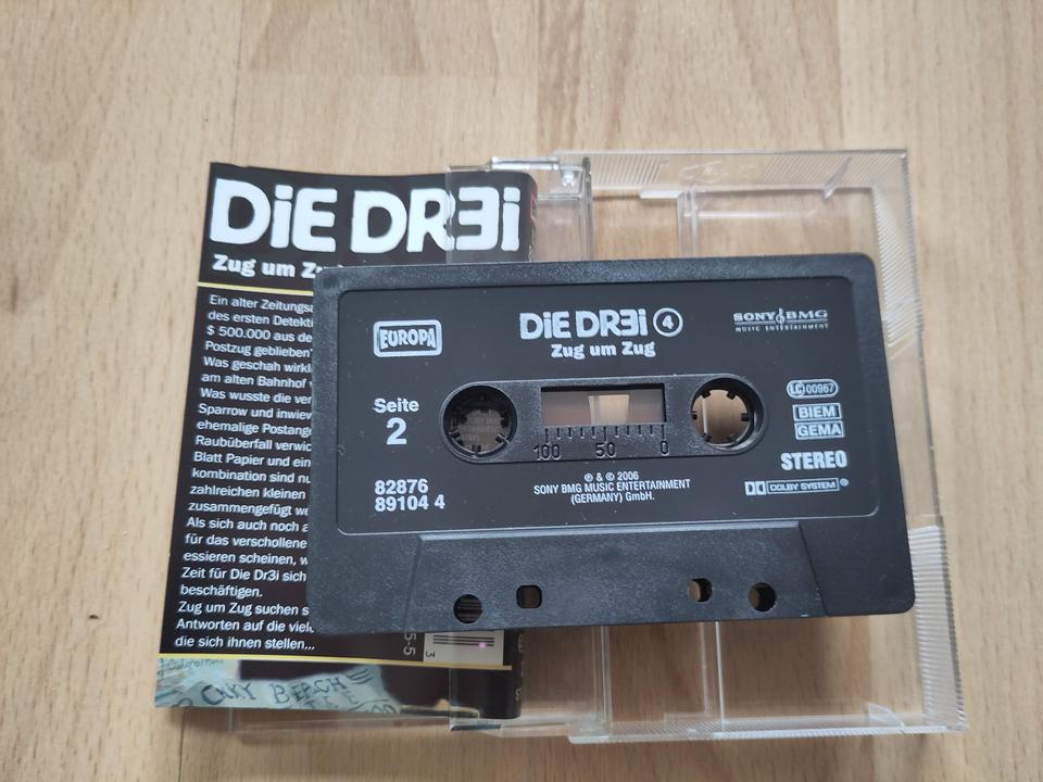Die Dr3i, Zug um Zug, Kasette/MC, Europa, Neues aus Rocky Beach in Bremen