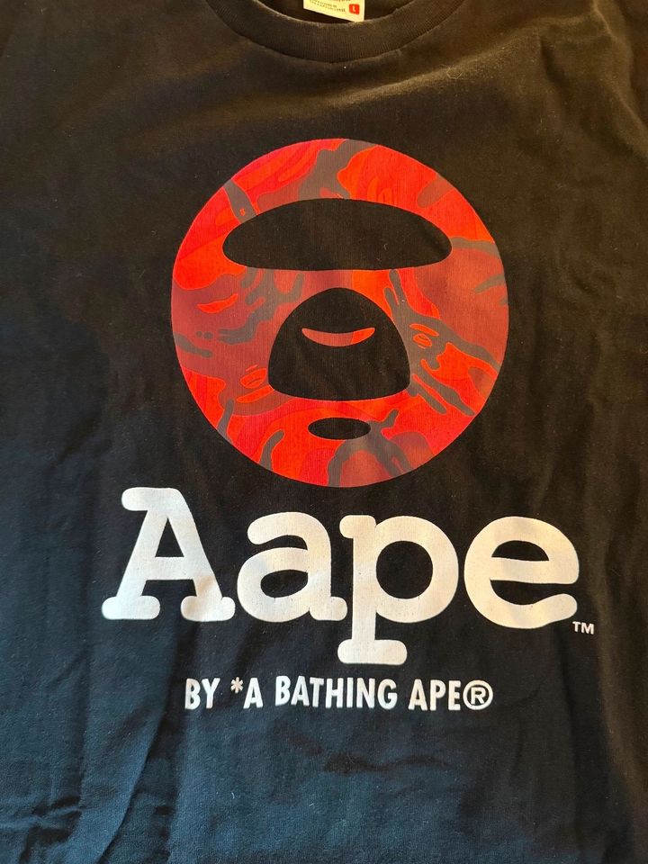 AAPE by a bathing ape Tee Gr. M t-shirt shirt in Rösrath