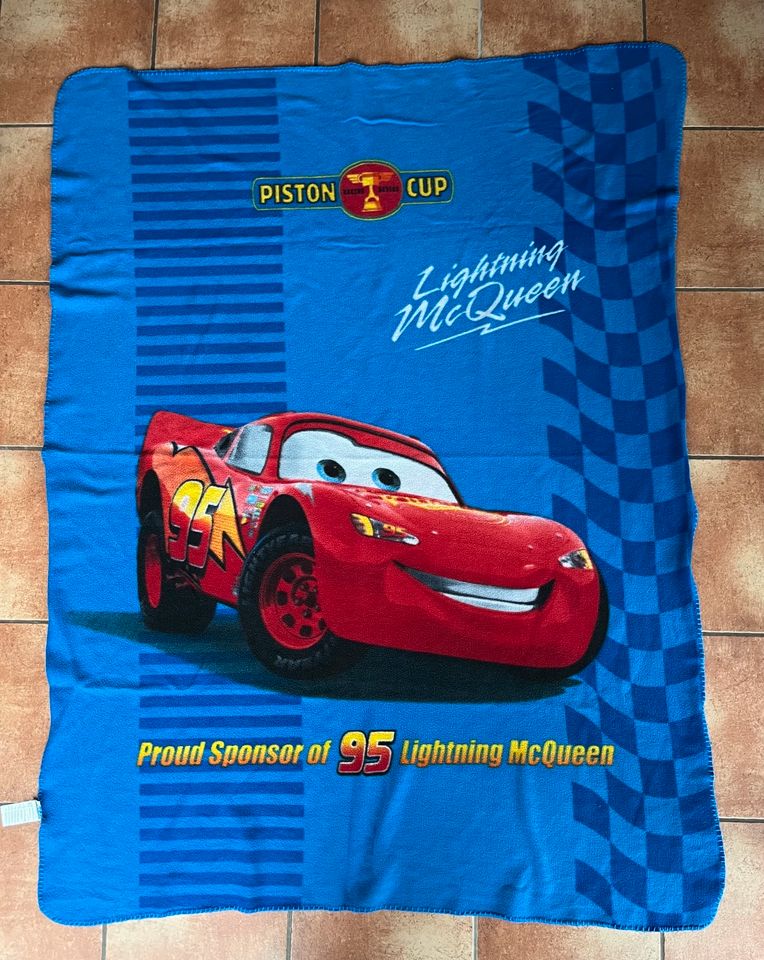 Fleecedecke Disney Cars in Kalkar