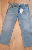 Zara Jeans Hose Neu mit Etikett Straight Fit cropped 40 Bayern - Friedberg Vorschau