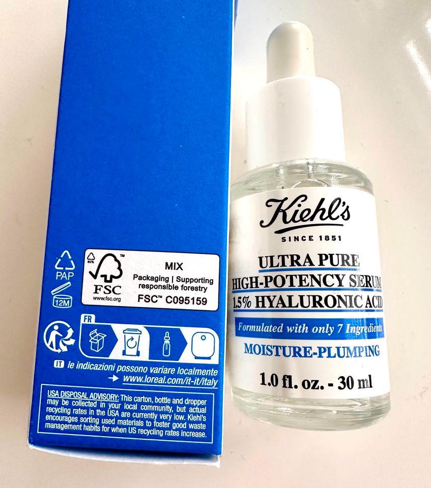 Kiehl’s Ultra Pure High-Potency Serum 1,5% Hyaluronic Acid 30ml in Bonn