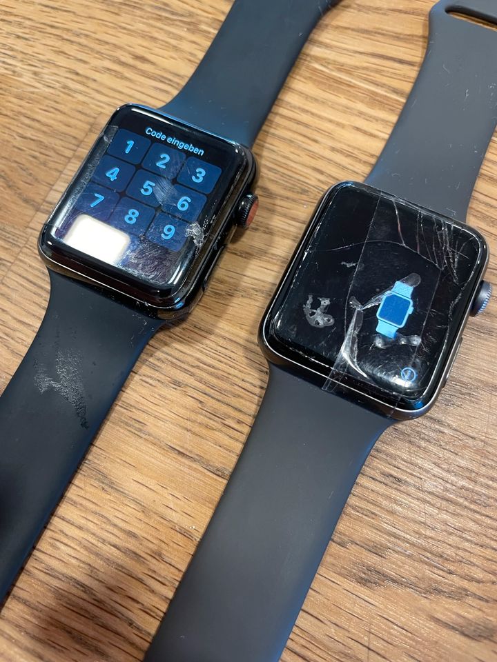 2x Apple Watch 3 GPS+LTE Edelstahl & Alu in Kreuzwertheim