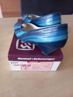 Retro Schuhe in blau Hessen - Waldbrunn Vorschau