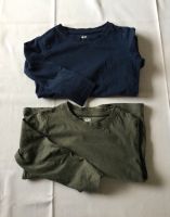 Basic Langarmshirt, grün und blau, H&M, 98/104 Niedersachsen - Aerzen Vorschau