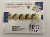 Bund 2 EURO-Gedenkmünzenset 2011 - Nordrhein-Westfalen Kölner Dom Hamburg - Bergedorf Vorschau