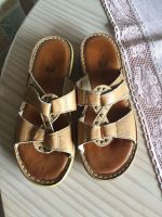 Schuhe/Slipper/Sandalen Leder Gr.39 , neuwertig! Nordrhein-Westfalen - Velen Vorschau