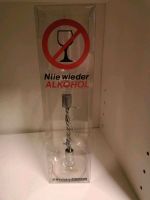 Glas, Spaß Artikel Geschenk "Nie wieder Alk ohol" Weinglas OVP Hessen - Bad Wildungen Vorschau