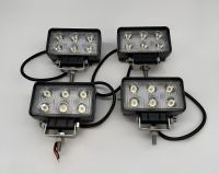 4x 18W LED Arbeitsscheinwerfer 12/24V Traktor Bagger LKW Offroad Niedersachsen - Soltau Vorschau