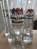 Weißbier Gläser 6er, 0,5l König Ludwig Weissbier Wietmarschen - Lohne Vorschau