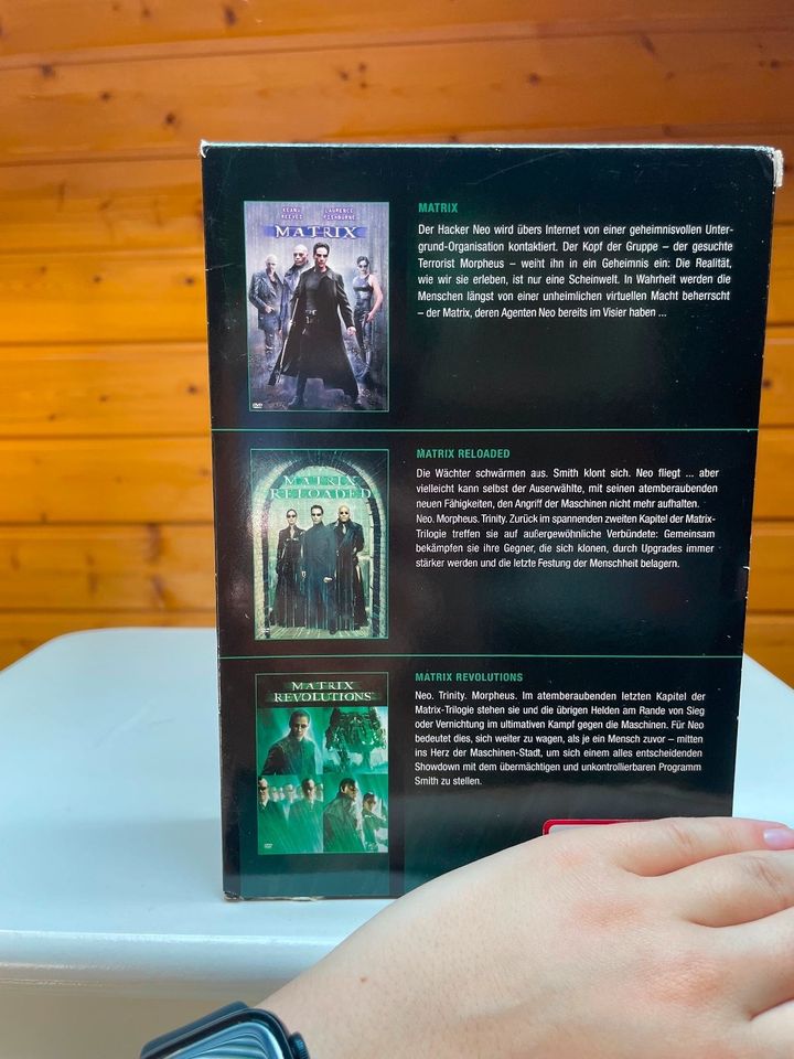 Matrix Trilogy Matrix Reloaded Matrix Revolution Film Dvd in Buchen (Odenwald)