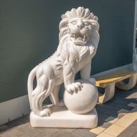 Marmorstatue "asiatische Löwenwächter" Kreis Pinneberg - Elmshorn Vorschau