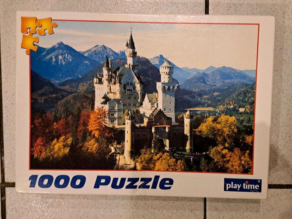 Verschiedene Puzzle 1000 Teile in Lippstadt
