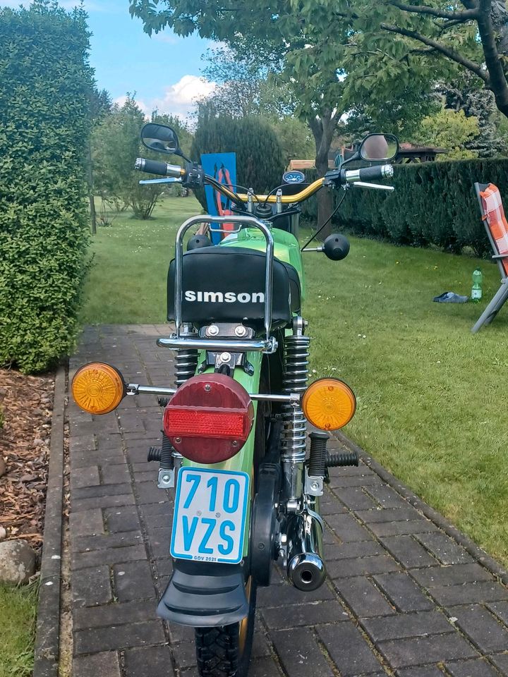 Simson S51 Neuaufbau in Jüterbog