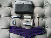 Tumi Amenity Kit Delta Airlines Business Class grau Nordrhein-Westfalen - Gelsenkirchen Vorschau