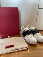 Weiße Sneaker Valentino Open mit schwarzem Streifen München - Untergiesing-Harlaching Vorschau