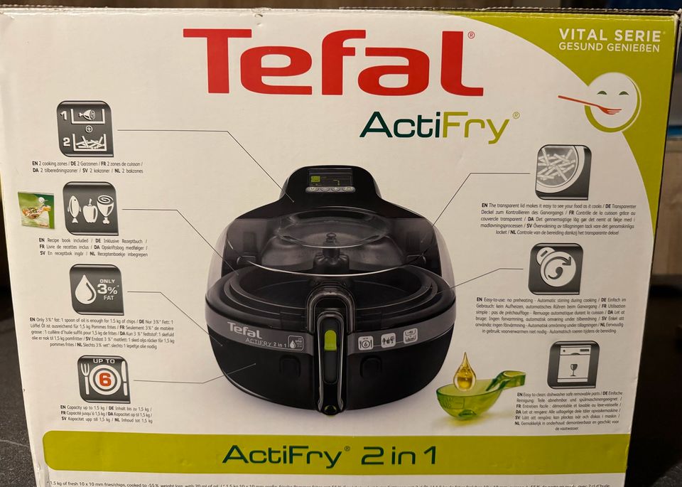 Tefal ActiFry 2in1 heißluftfritteuse mit OVP in Köln