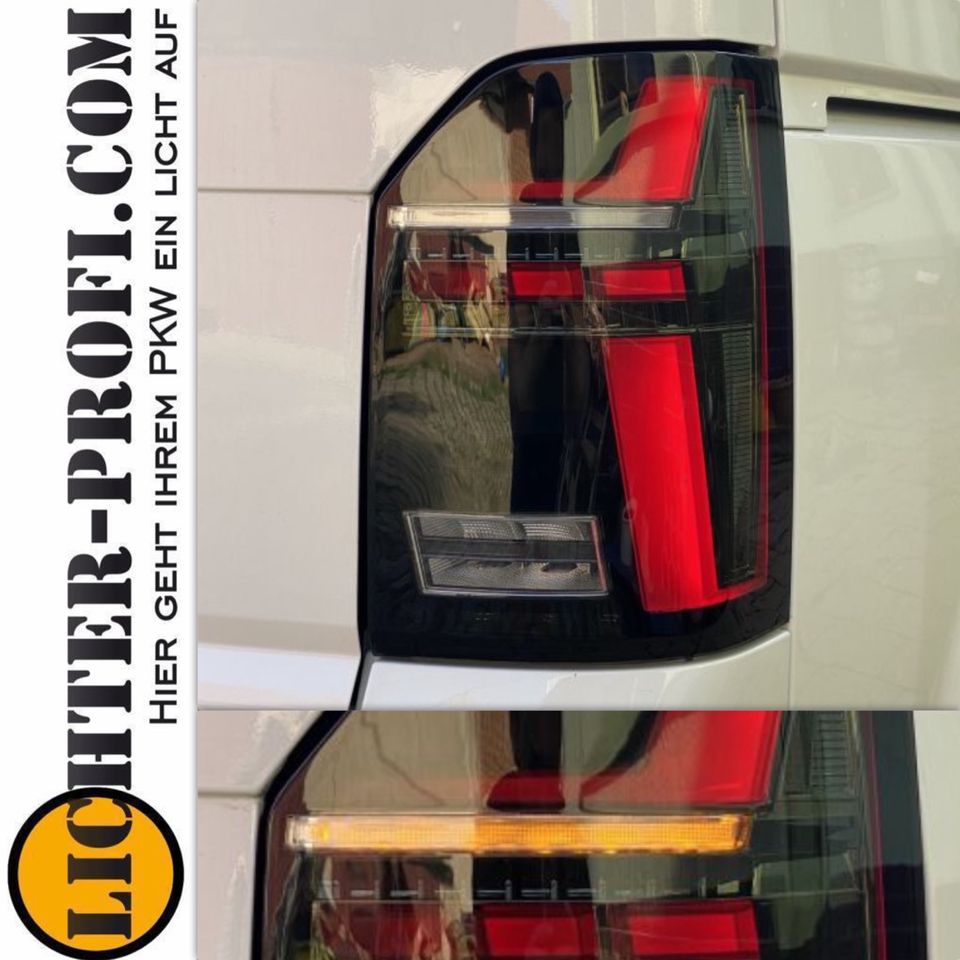 Voll LED Lightbar Design Rückleuchten für VW T6.1 ab 2019 schwarz in Calden