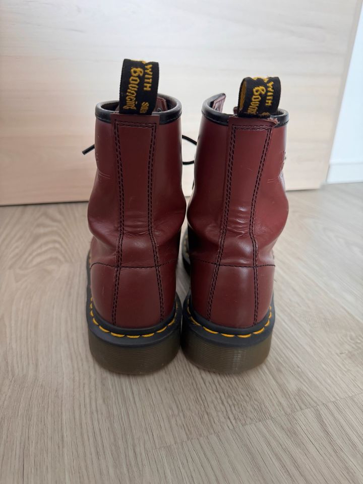 Dr. Martens 1460 Stiefel Boots 37 Cherry Red in Bad Frankenhausen/Kyffhäuser