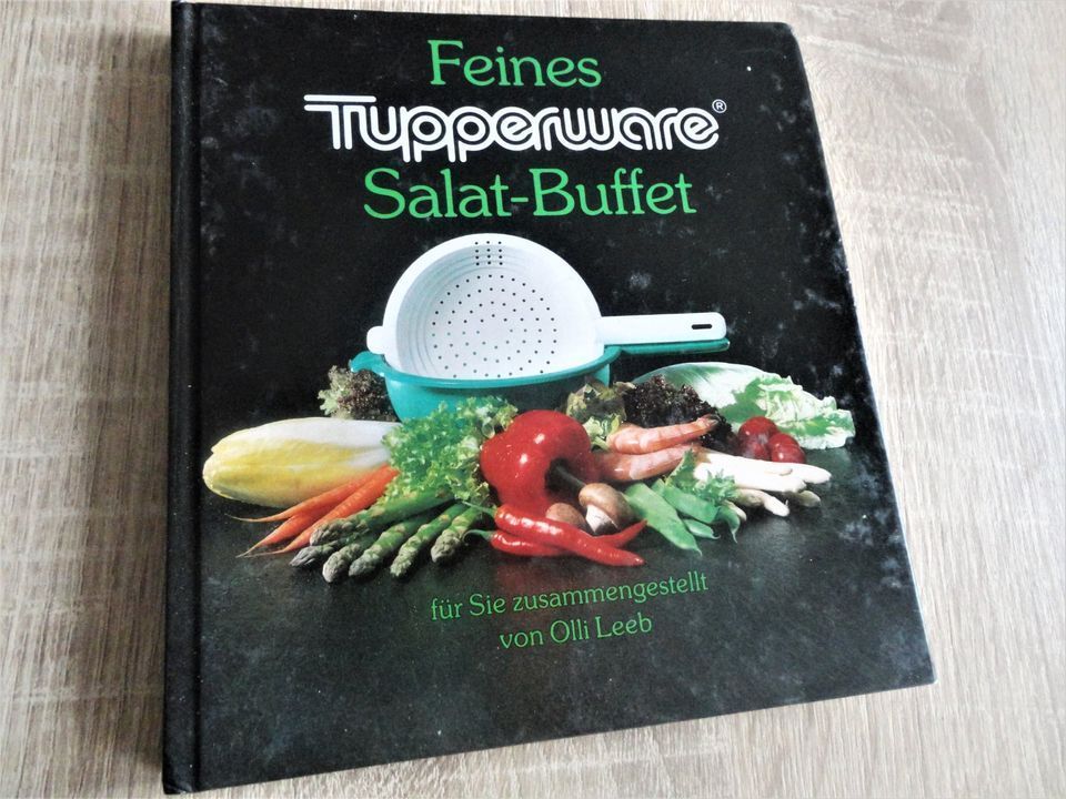 4 Stk. Bücher, Tupperware Rezepte,Vollwertküche,Salate Desserts+ in Bischofswerda