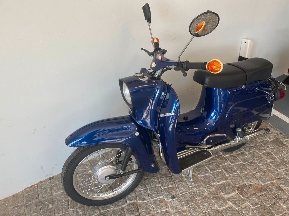 Simson Schwalbe KR51/1, 4 Gang, Neuaufbau, restauriert in Malchin