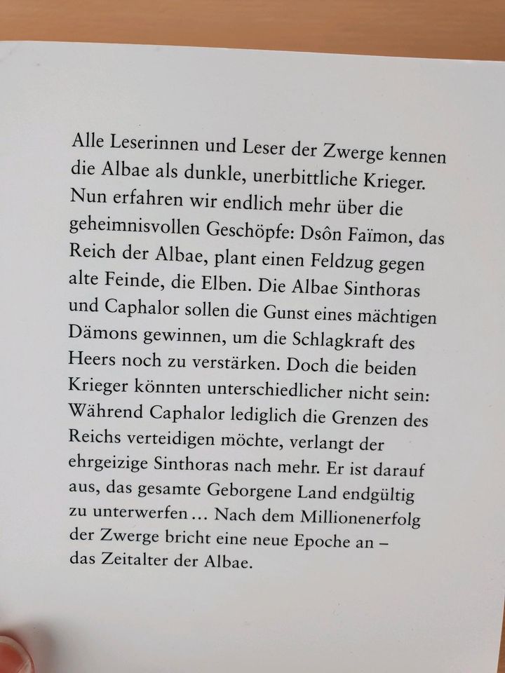 Buch Die Legenden der Albae Gerechter Zorn Fantasy Markus Heitz in Schönau (Schwarzwald)