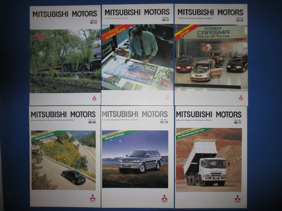 Prospekt Zeitschrift Mitsubishi MMC Kurier Sprint und andere in Schacht-Audorf