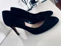 Zara Pumps 38 Wildleder schwarz sehr guter Zustand NP 59,- Baden-Württemberg - Leinfelden-Echterdingen Vorschau