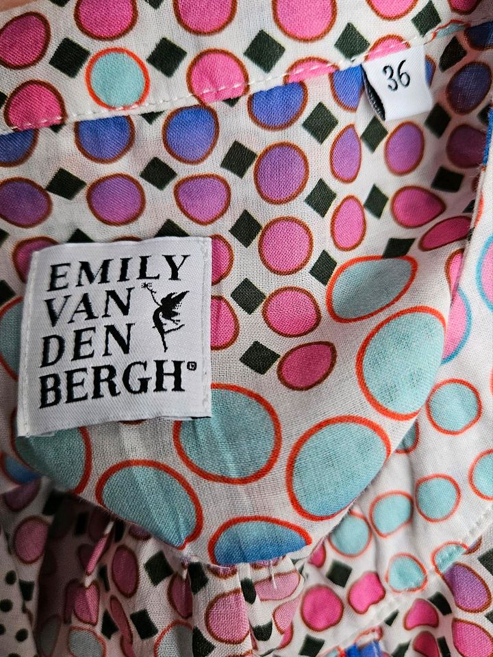 Emily van den Bergh Bluse Tunika reine Baumwolle, Gr. 36 in Viersen