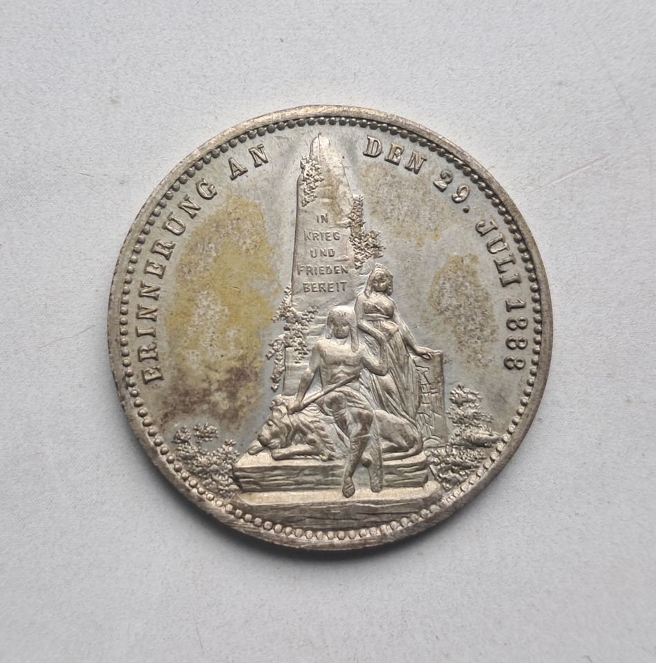 Medaille Luitpold Prinz- Regent von Bayern - Silber in Rödermark