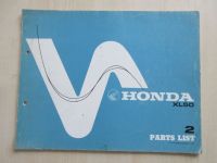 Honda XL 50 Ersatzteil Teile Katalog Parts List Catalog 1978 Nordrhein-Westfalen - Gelsenkirchen Vorschau