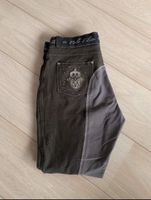 Winterreithose HV Polo 40 Reithose Vollbesatz Leder Grau Glitzer Saarland - Mettlach Vorschau