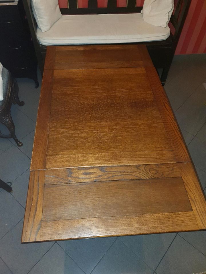 Gateleg Table * Holztisch * massive Eiche 1920 * England * antik in Hamburg