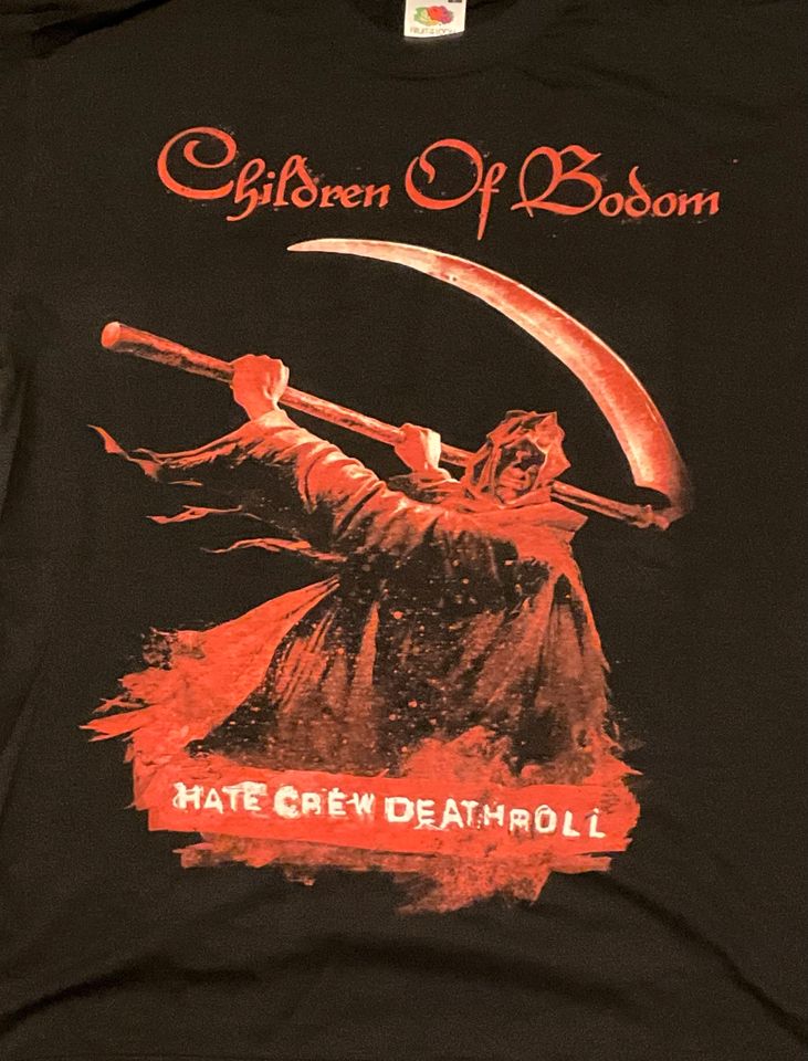 Children Of Bodom - T-Shirt - Größe L - Schwarz - "Hate Crew..." in Wacken