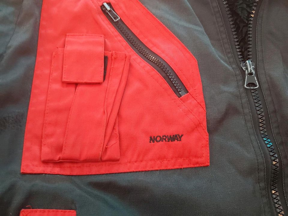 Norway Multifunktionsjacke  Outdoor  Jacke Größe XL Rot Schwarz in Hamburg