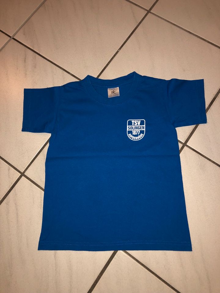 Vereins- Shirt Gr. 110 116, Ich turne im TSV, blau weiß in Solingen