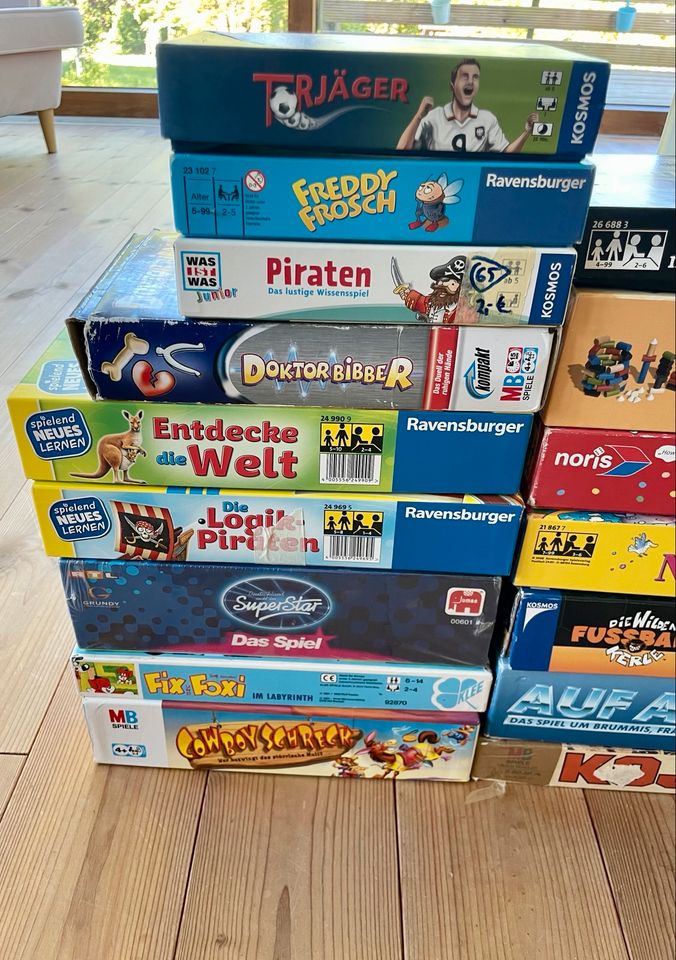 Brettspiel Sammlung, Gesellschaftsspiel Konvolut in Obernkirchen