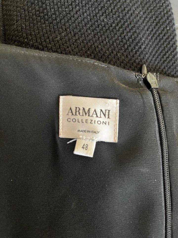 Armani Collezioni Etuikleid Kleid schwarz IT Gr 48, Gr 44 in Sersheim