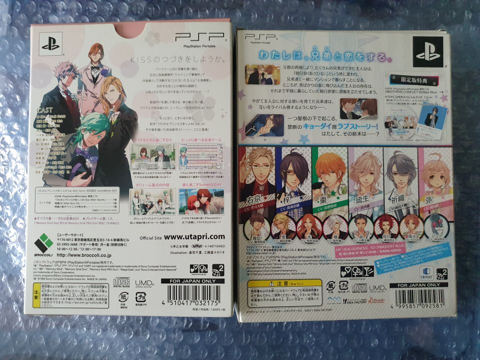 PSP Spiele Anime Manga Uta no Prince sama Brothers Conflict in Berlin