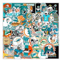 50 Aufkleber / Sticker Miami Dolphins Baden-Württemberg - Weinheim Vorschau